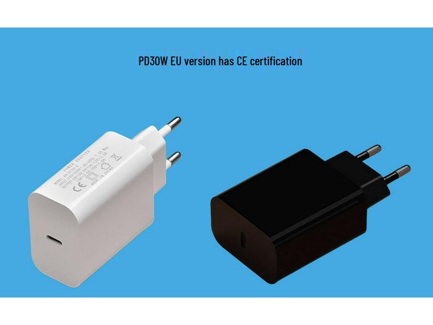 PD30W 3C Certified Fast Charger for Apple 16 Pro - Compatible with Chinese, US, and European Standards