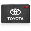 Car Badge Styling Non-Slip Mat Center Dashboard Anti-slip Pad Interior for TRD Toyota Corolla Gr Yaris Aygo GT86 Prius RAV4 Camry