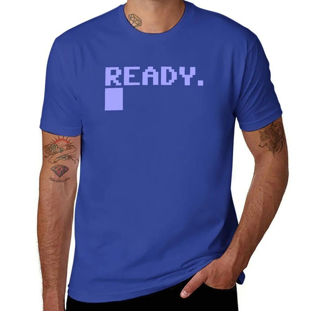 Commodore C64 Ready T-Shirt aesthetic clothes tops workout shirt