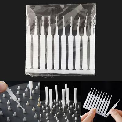 Anti Clogging Cleaner Brushes Gap Hole Shower Head Cleaning Brush