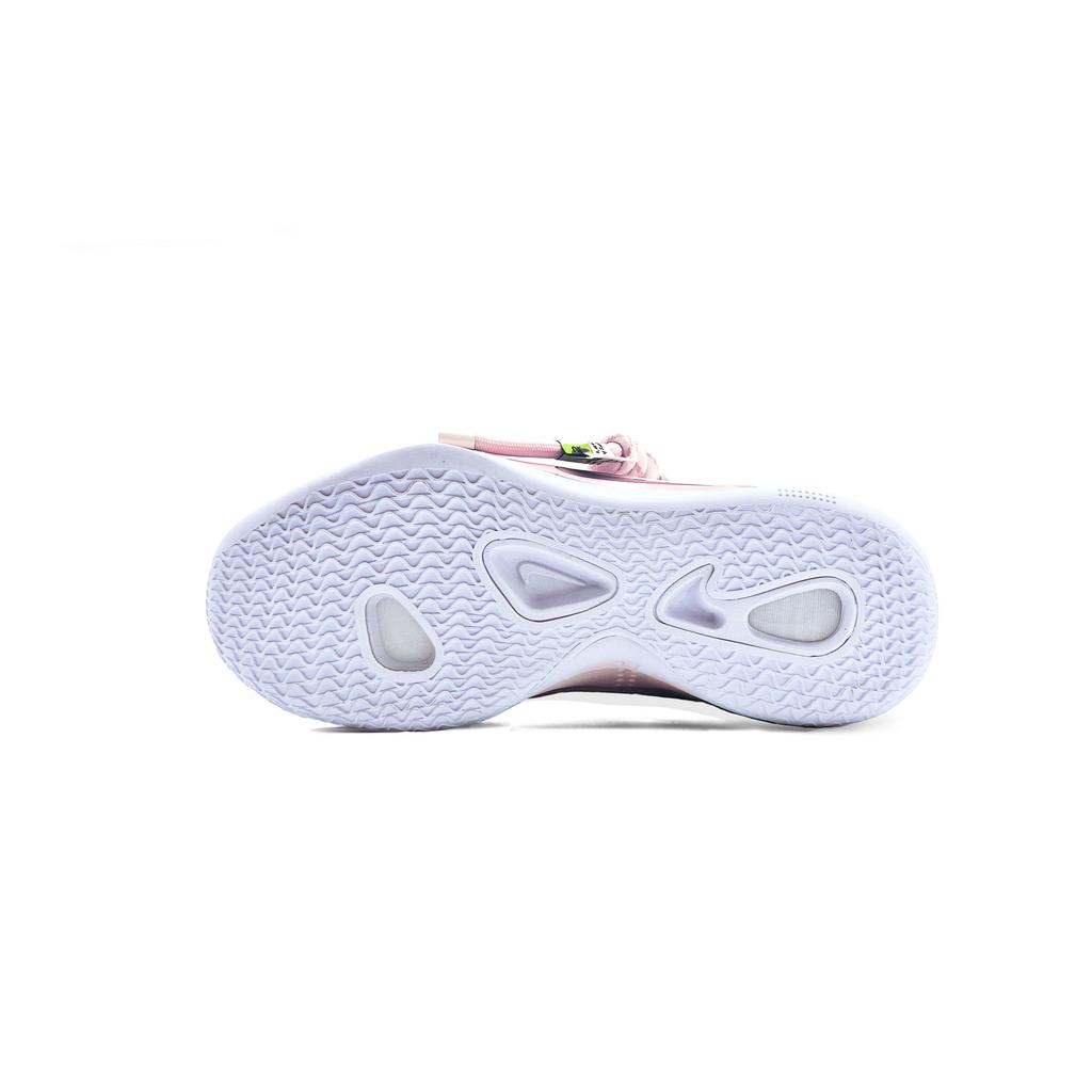 Nike Hyperdunk X Low 10 Slip Resistant Abrasion Resistant Low top Basketball Shoes Men's Pink White AR0465-100(Team63-)