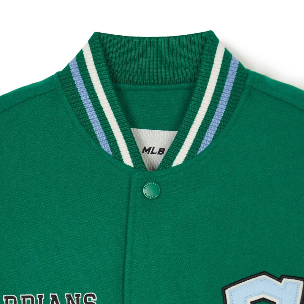 MLB SS24 Baseball Jacket Unisex Green 3AJPV0241-45GNP