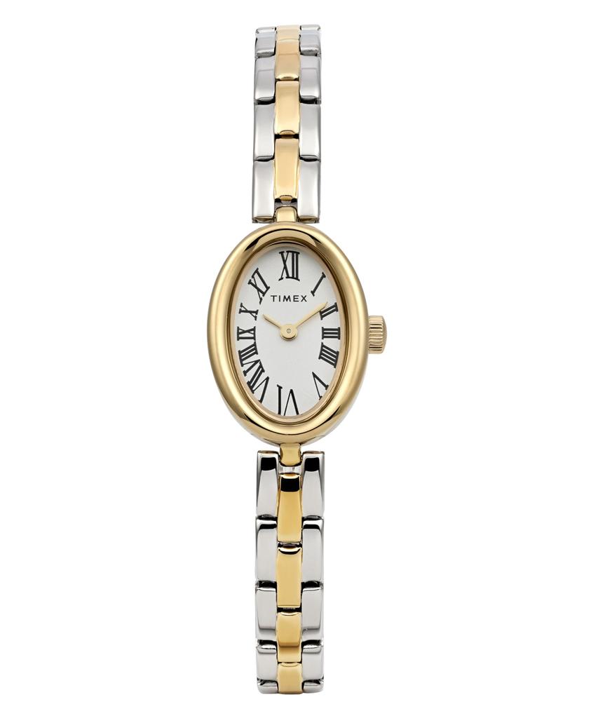 TIMEX Cavatina Watch Quartz 3ATM Water Resistant Mineral Glass white dial TW2Y26800 Unisex