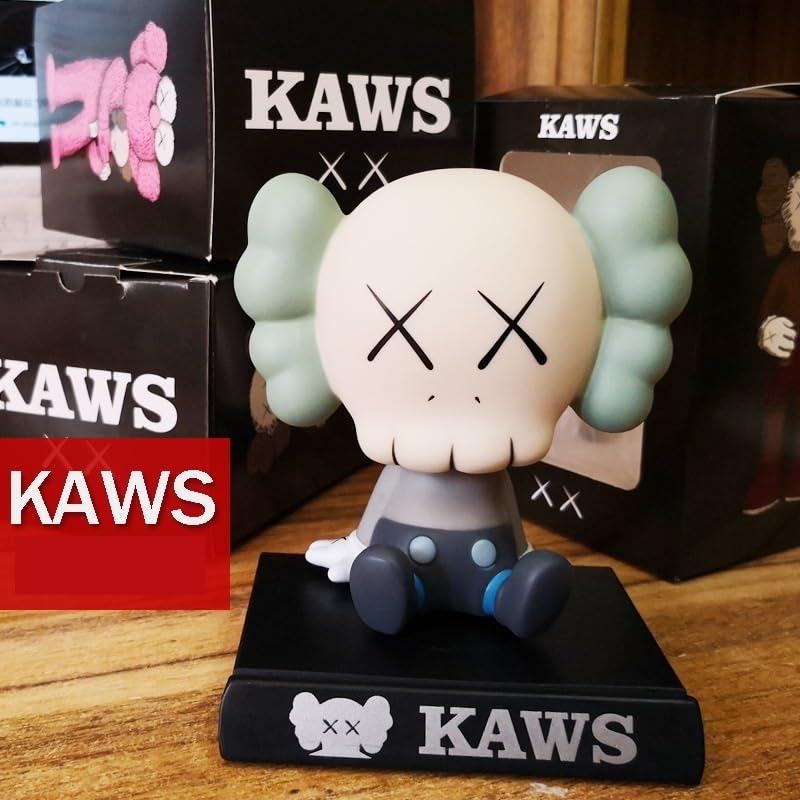 Figura KAWS Companion Bobblehead Versión Deformada (gris)