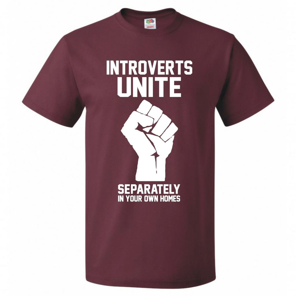 Funny Introverts Unite Tshirt