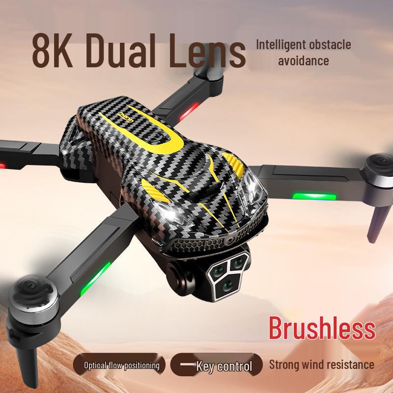 Brushless Optical Flow Positioning Drone with Intelligent Obstacle Avoidance and HD Camera, Long Battery Life, Remote Control Quadcopter.