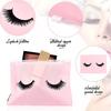 Yousheng 50Pcs Makeup Bags Small Zipper Cases Water-Resistant Multipurpose Transparent Eyelash Bags Cosmetics Jewelry Keys Organizers