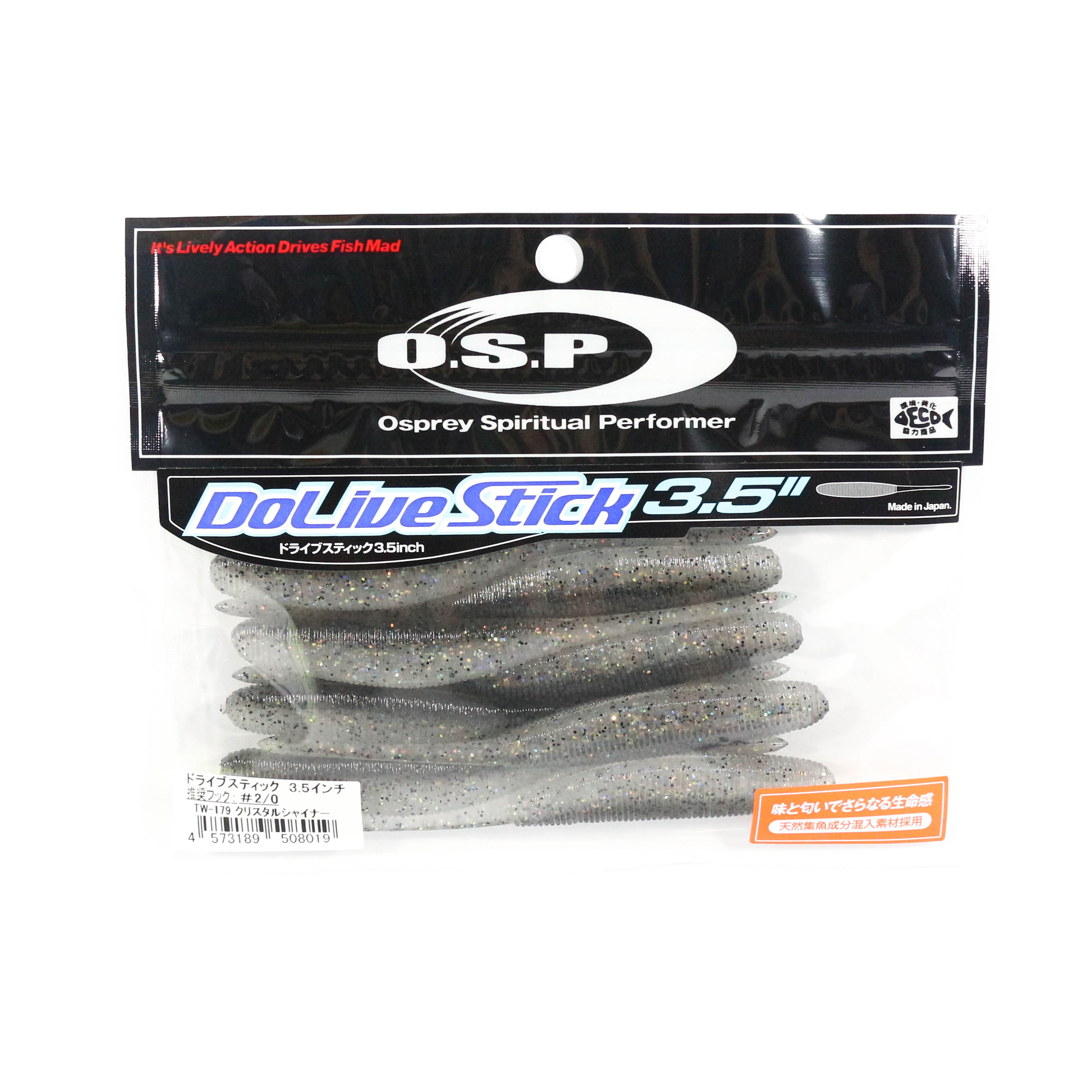 

Мягкая приманка OSP Dolive Stick 3,5 дюйма TW-179 (8019)