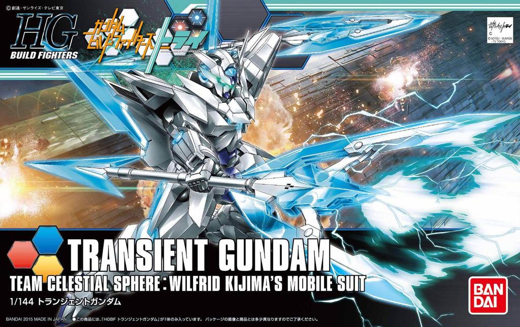 HGBF Transient Gundam Build Fighters 1/144 (Gundam Zkuste)