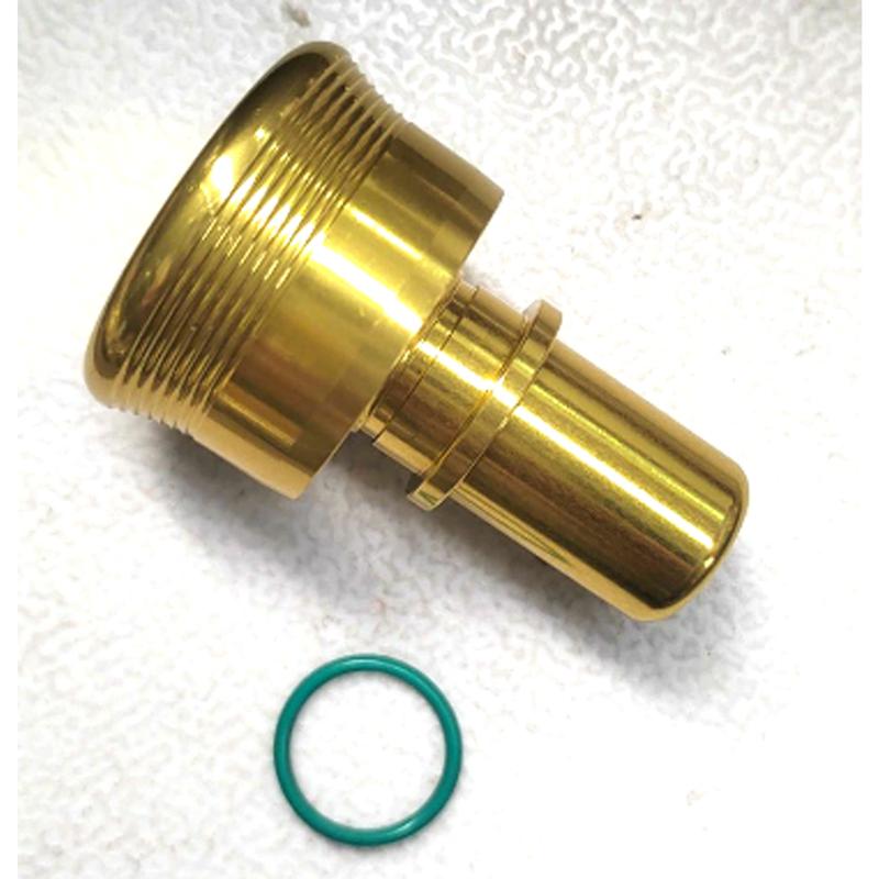 AN4 AN6 AN8 AN10 AN12 Quick Release Fittings Adapters Stopper Plug Male Push In Straight Aluminum Universal Gold Hose End Cover