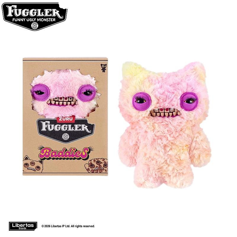 Original Fuggler Baddies Fluffy Buddies Fugglers Nipple Fuggs Soft Plush Toys Plushies Playful Ugly Monsters Fugglercorns Peluche 22Cm