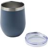 Glass "Corzo" 350 ml RCS-certified recycled stainless steel copper-insulated mug Hale blue