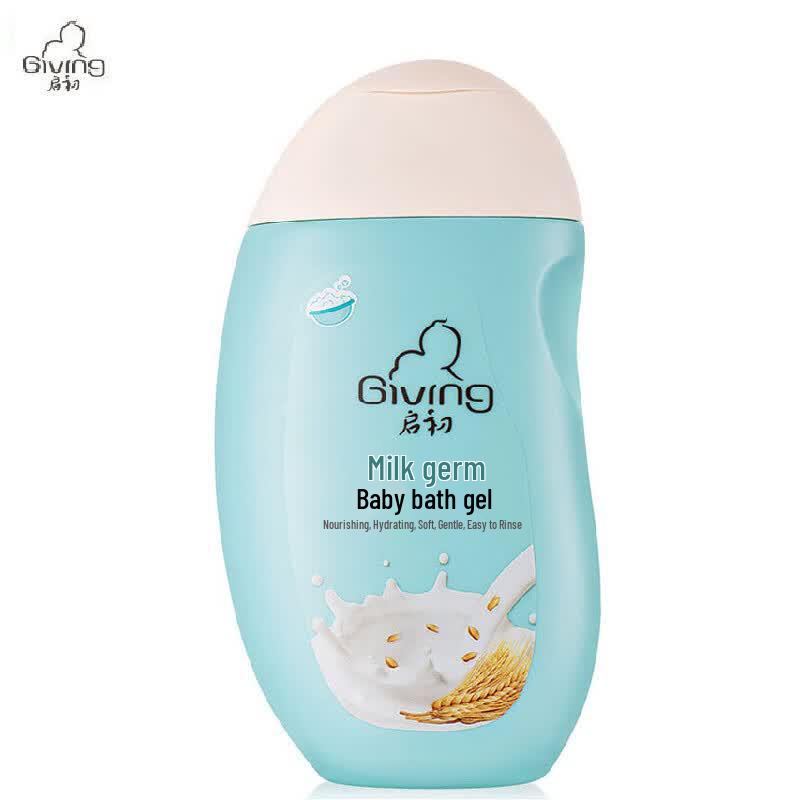 Qichu Milk Grain Baby Bath Wash