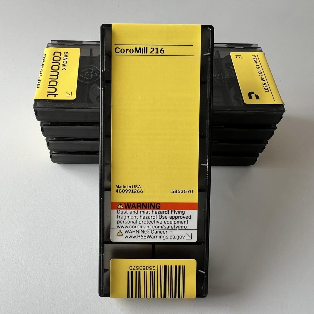 SANDVIK / R216-1603E-M S30T / Original Swedish hard alloy blade 10 Pcs