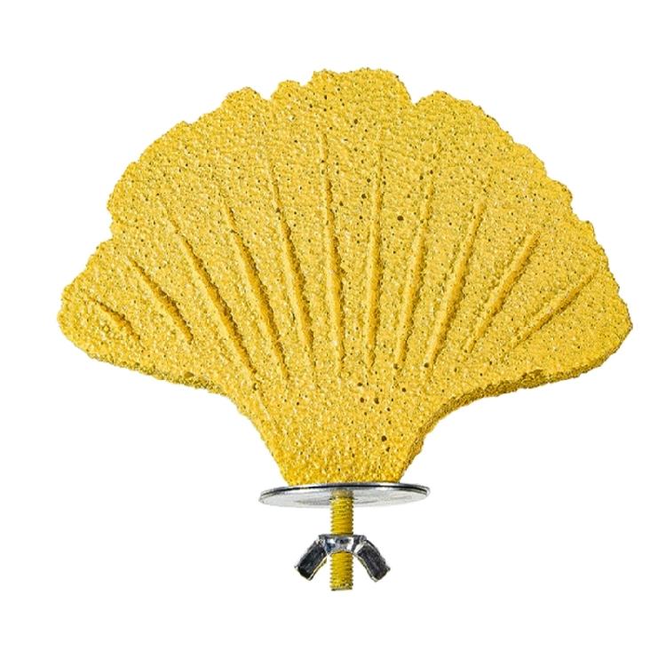 

Bird Beak Grinding Stone Foot Clawing Trimmer Bird Perch Stands for Parrots Budgies Cage Accessories Parrots Chewing Toy жёлтый