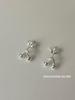SuChuang S925 Sterling Silver Cute Cherry Stud Earrings for Women – Sweet, Girly Niche Design.