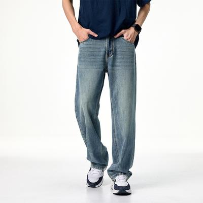 Neue Straight-Fit Straight-Fit Jeans für Sommer und Frühling