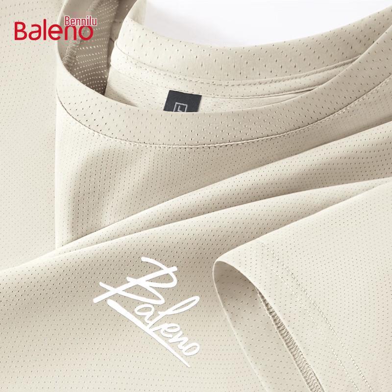 Baleno Men's 2026 Summer Ice Silk Breathable Mesh Cooling Sport T-shirt