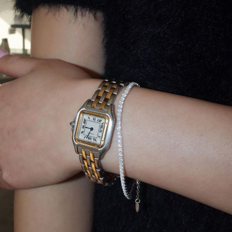 Modernlike Silver 925 2mm Tennis Bracelet