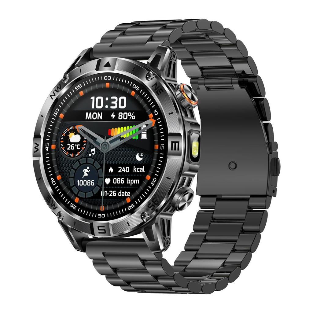 Smartwatch QTLLBT with 100+ Sports Modes, Answer/make Calls, Fitness Activity Tracker, Pedometer, Custom Watch Faces, Weather