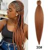 Fluffy EZ Large Three-Color Silk Braid Wig - Low-Temperature, Flame Retardant Styling