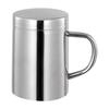 Zhishi 304 Stainless Steel Water Cup with Lid and Handle