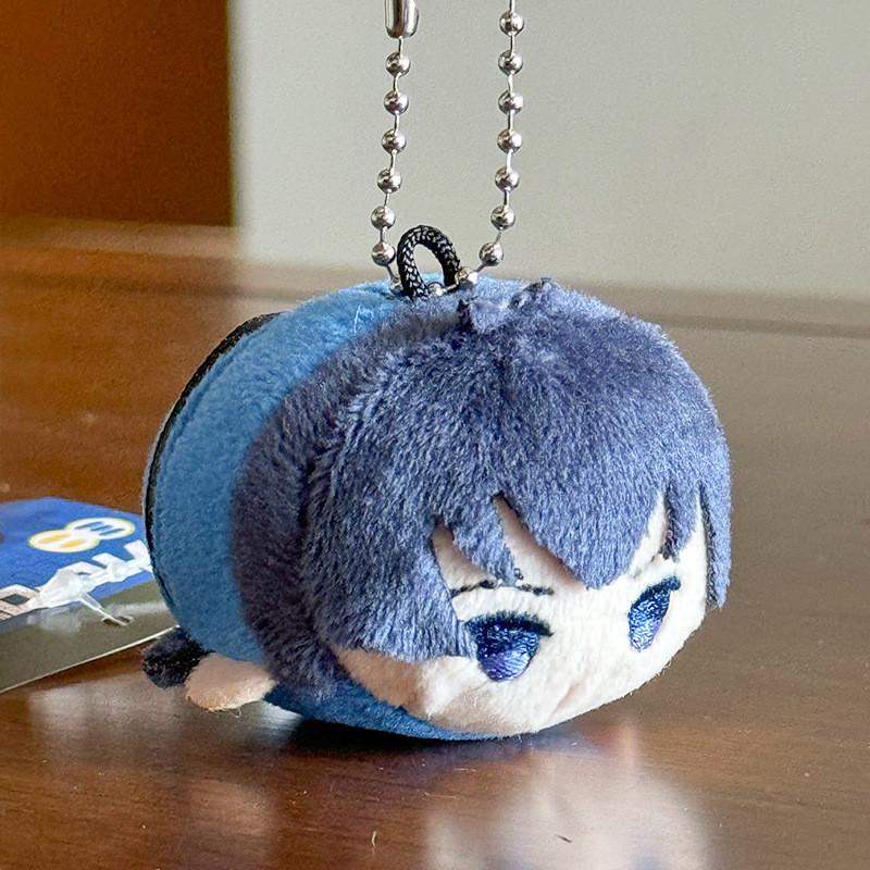 

Blue Lock Plush Keychain With Pp Cotton Filling For Backpack Decor синий