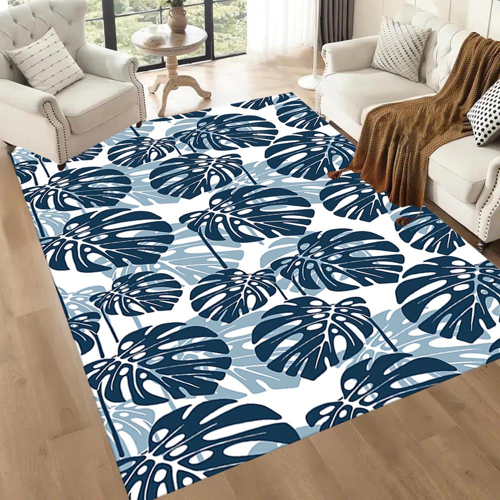 Tropical Floral Paradise Floor Mats for Living Room, Bedroom and Room Decoration Are Suitable for Gifts.
