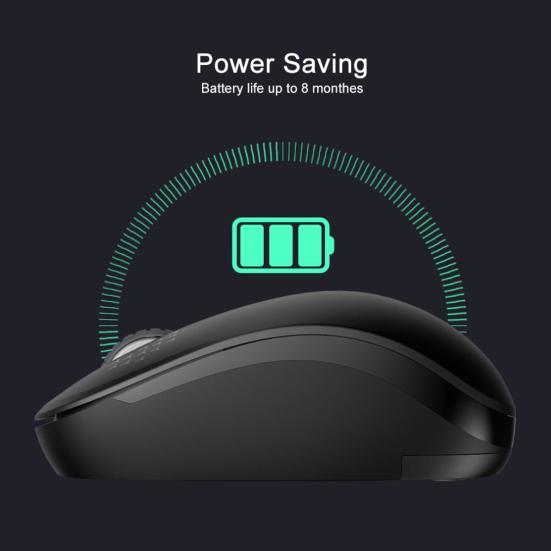 i210 Mute Mice Comfortable 2.4GHz Connection Portable