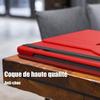 Coque de Protection - BOOLING - Xiaomi Redmi Pad SE 11" - Rotatif 360° - Similicuir Rouge - Multi-Angle