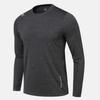 DescenT Running Quick Dry Long Sleeve T shirT B1 sq123rTl21 Blk Mgry whT