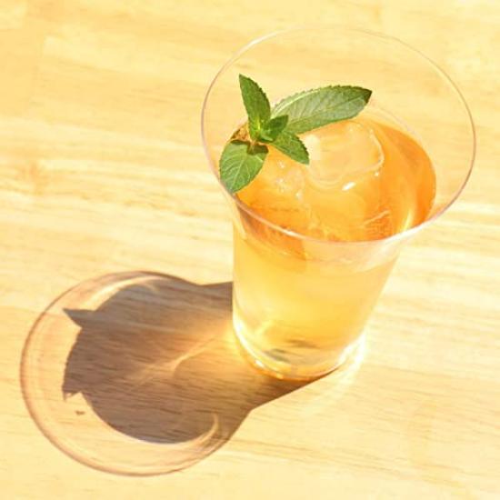 Wired Beans Glasses To Last a Lifetime Tumbler 240 Lightly Blown Set of 2 Tumbler Glasses 360ml Set of Cedar Box (Transparent (Clear) 2)