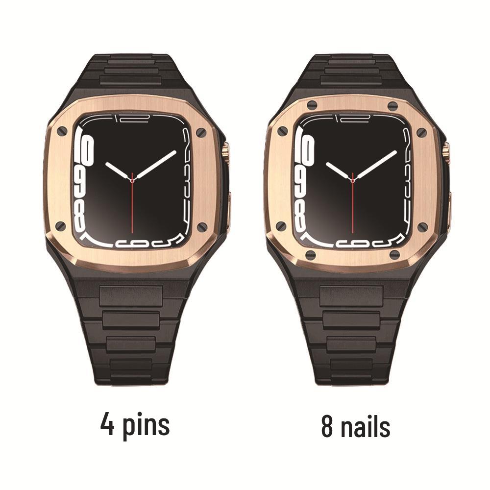 Compatible Audemars Piguet Mod Kit for Apple Watch S9 Case with 41/44/45mm iWatch S7/8/9 Protection