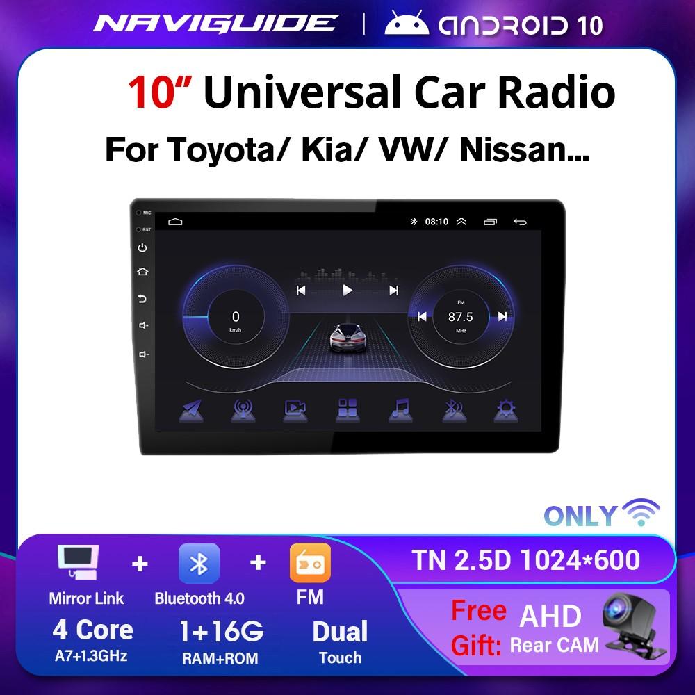2Din 9/10 Inch Android System Universal Car Radio For Toyota Honda VW Nissan Kia Hyundai Carplay GPS BT Multimedia Player NO DVD