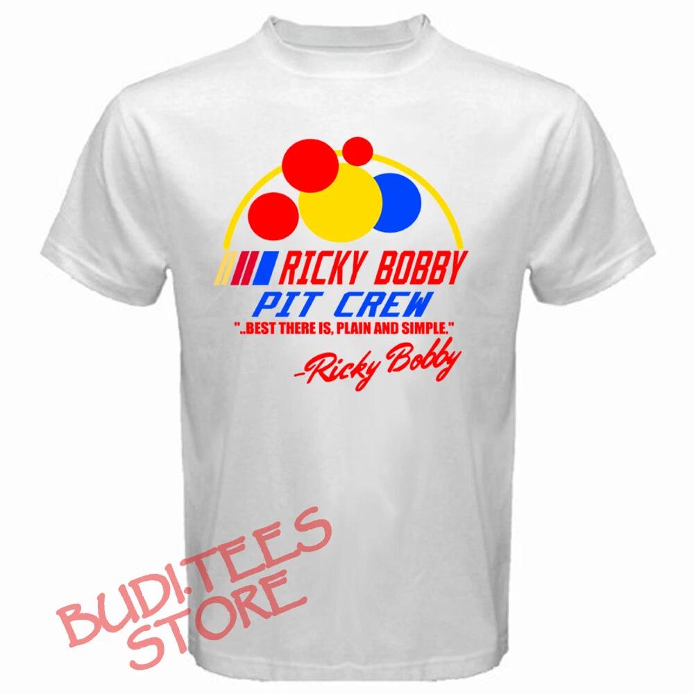 Ricky Bobby Pit Crew Talladega Nights Men s T-Shirt Women s Tee Top Unisex White Size S-5XL L