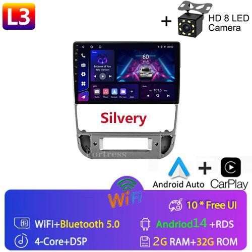 Fortress Android 14 For Peugeot 406 1994 - 2005 Autoradio Multimedia Radio Carplay Car Stereo GPS Navigation Head Unit Auto WIFI