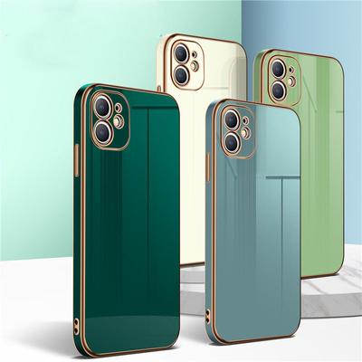 Vergoldete galvanisierte Hülle für Xiaomi 11 Lite 5G NE 12 Poco X3 NFC 11s 10s Redmi 10C 10A Note 10 Mi 11T 12T T Pro 9 9S Abdeckung