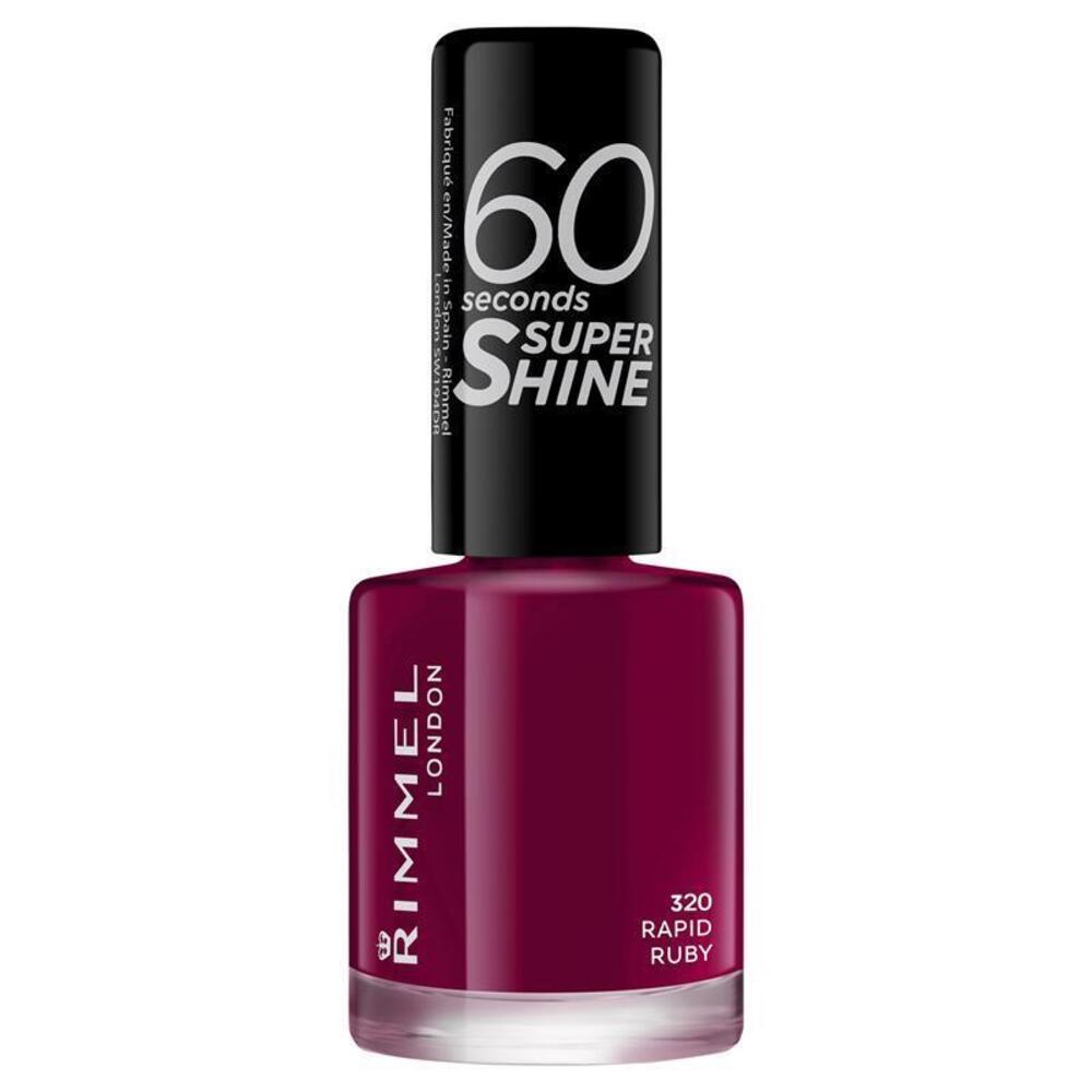

Rimmel 60 Seconds Nail Polish Rapid Ruby