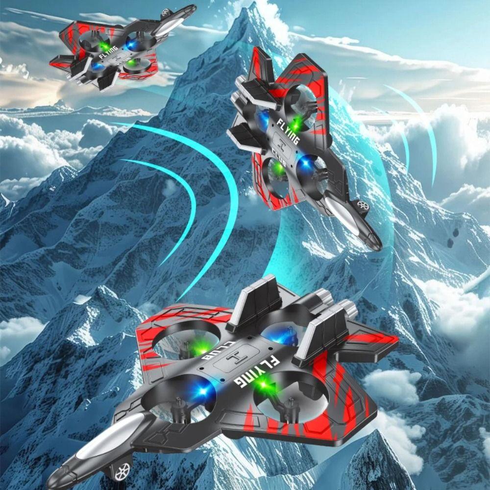 Gravity Sensing Four Motor Helicopter Toy EPP Foam RC Hobby Jet Plane Parent-child interaction
