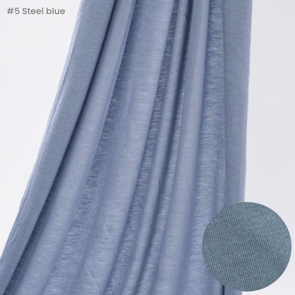 Premium Instant Jersey Hijab Scarf Solid Muslim Long Scarves Turban Shawl Elastic Cotton Arab Headscarf Head Wraps Saudi Hijabs