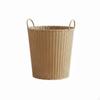 Wicker Laundry Hamper Large Capacity Lidded Rattandesign Woven Design Clothes Container for