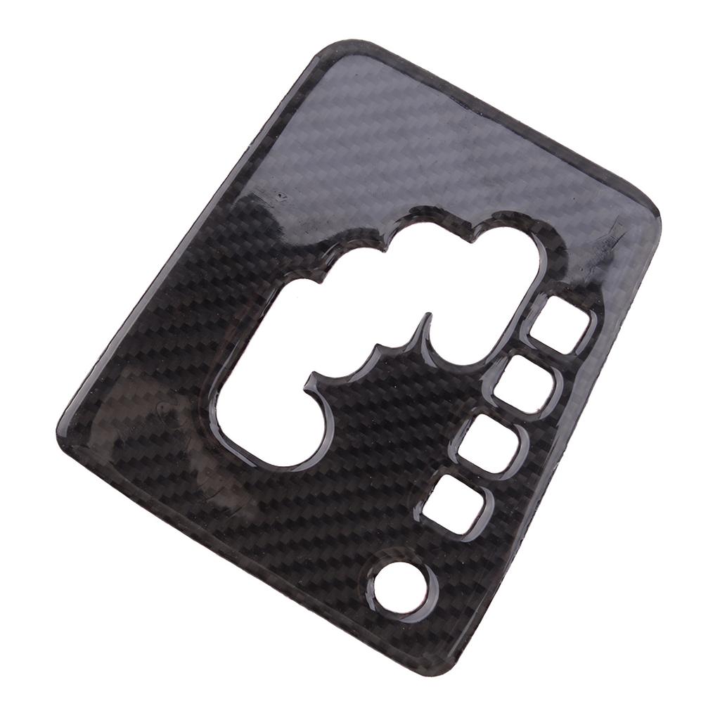 Interior Console Gear Shift Panel Trim Cover Decor Carbon Fiber Fit For Subaru Forester 2008 2009 2010 2011 2012 Left Hand Drive