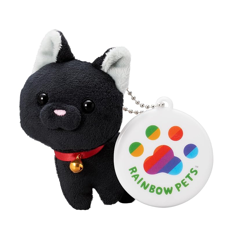 

[rainbow pet] My stuffed animal cat (black)