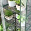 193cm Five Shelf Mini Greenhouse - White