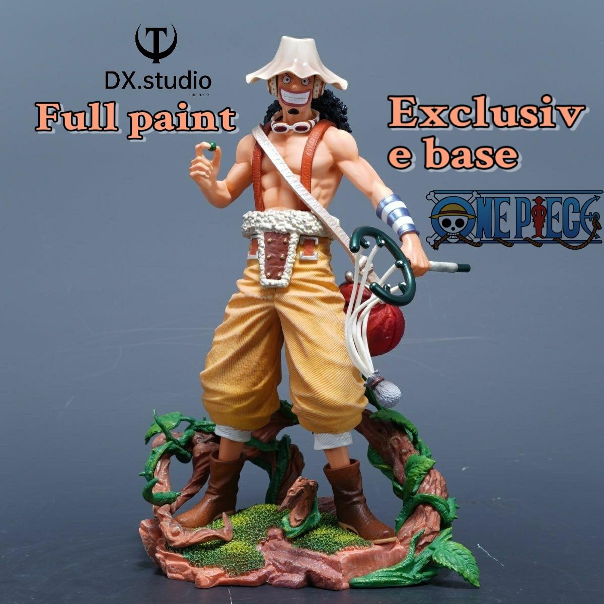 

LK studio One Piece Japan First Broadcasting Studio Usopp dragn sphere animation figuras nuevos POLYVINYL CHLORIDE Gold Coin Thief popular playthings