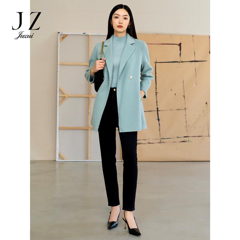 

JUZUI Women s Classic Winter Commuter Denim Skinny Pants L (116-125 lbs)