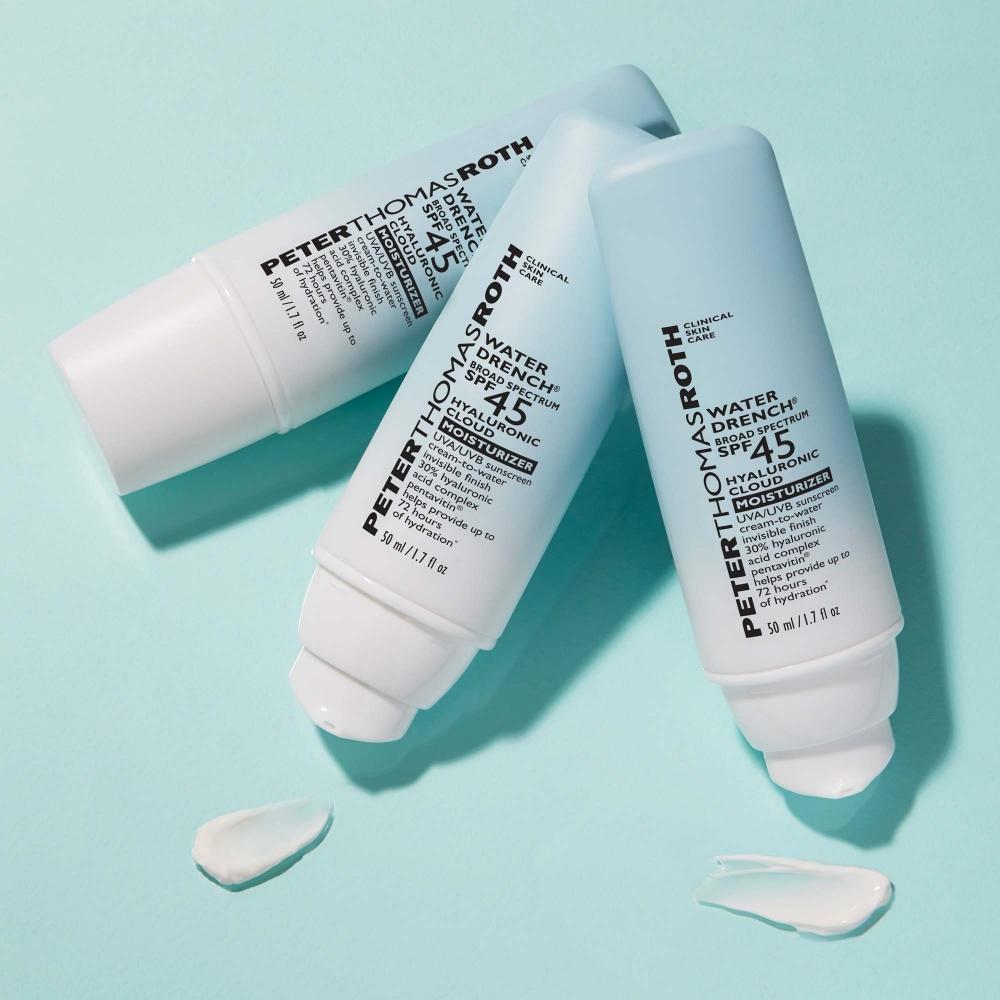 Peter Thomas Roth Water Drench  Hyaluronic Hydrating Moisturizer Spf 45 0.67 Oz 20 Ml