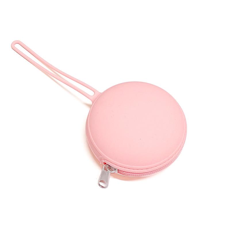 Silicone Zipper Coin & Pacifier Purse - Custom Logo, Cartoon Design for Kids