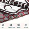 1PC Custom Name FC Utrecht Patterned Flannel Blanket Suitable For All Seasons for Home Decor Warmth and Comfort Gifts Holiday Present
