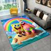Kreskówkowy Dywanik S-SpongeBob Patrick Star do Pokoju Zabaw Sypialni Salonu Sofa Dekoracja Domu, Dywanik dla Dzieci Antypoślizgowa Mata Podłogowa